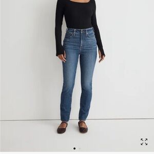 Madewell High Rise Women Jeans - Dark Blue